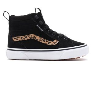VANS Black Fillmore Guard Hi-Top Sneakers 36.5